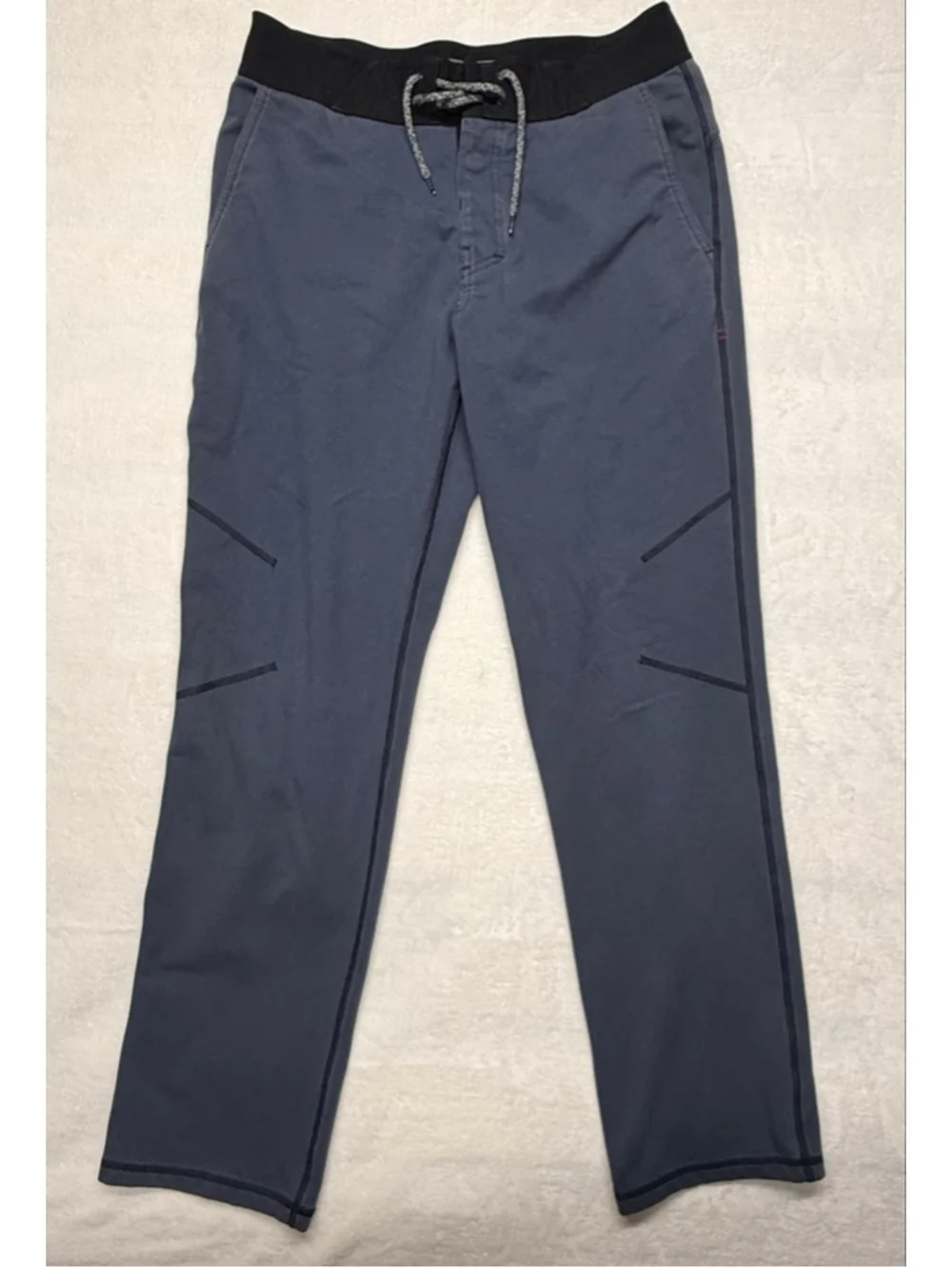 Men's Toad and‎ Co Blue & Black Sweatpants & Joggers Medium